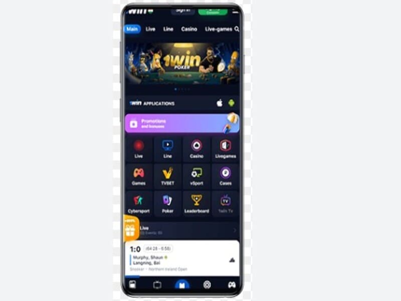 1win apk, aplicativo