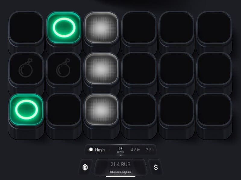 You can't play Bombucks without betting real money since a demo version does not exist. To access the game, you'll need to register at the casino, set up an account, and make a deposit.