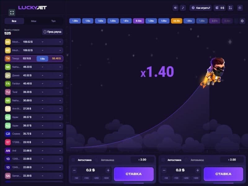 About the Lucky Jet Game
